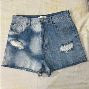 PacSun Ultra High-Rise Vintage Shorts size 28 100% cotton